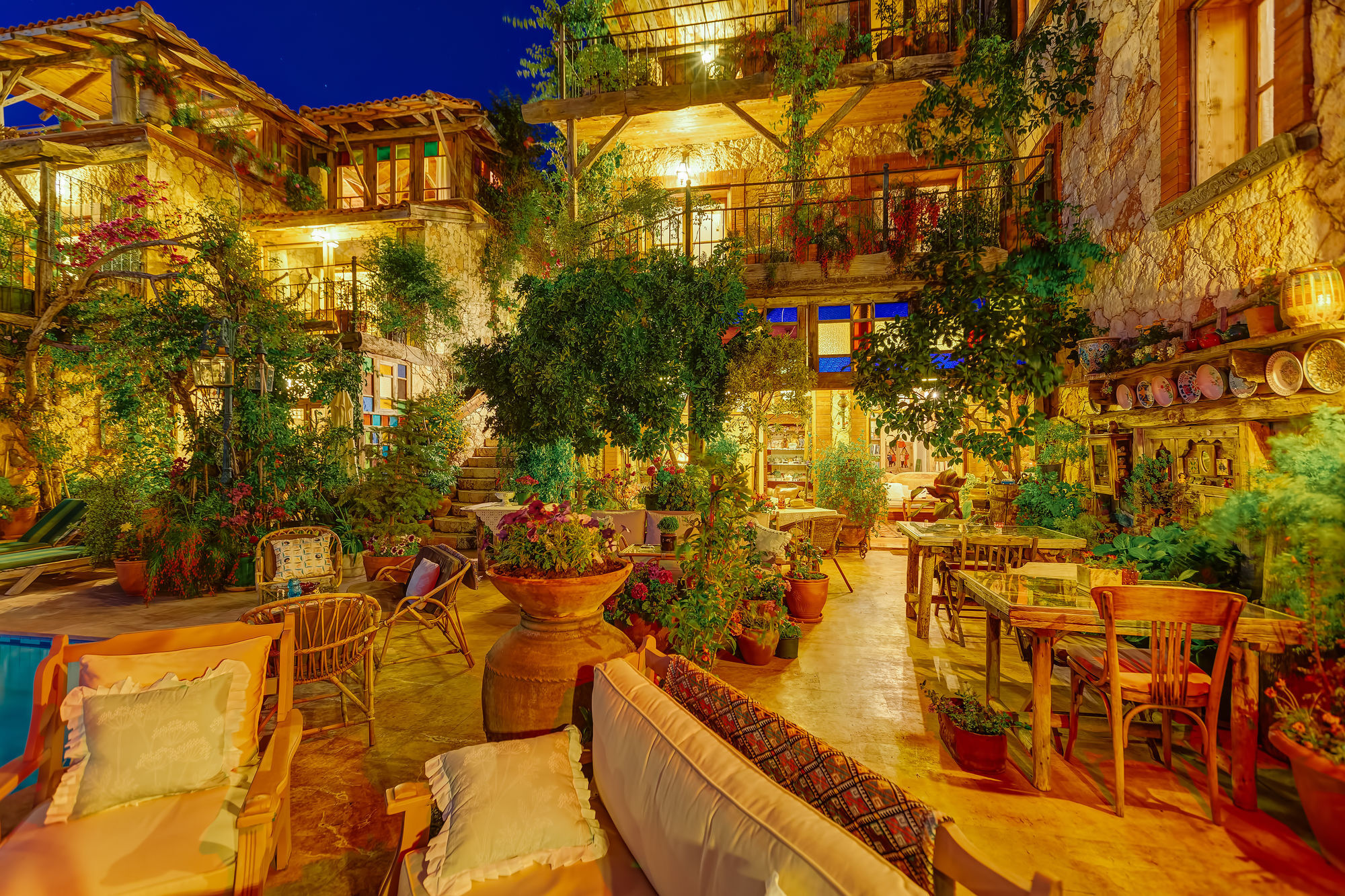 Fidanka Hotel Kalkan Exterior foto